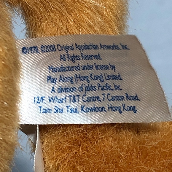 Cabbage Patch Kids Monkey Snugglie Plush Xavier Roberts 2008 25th Anniversary - Picture 8 of 13